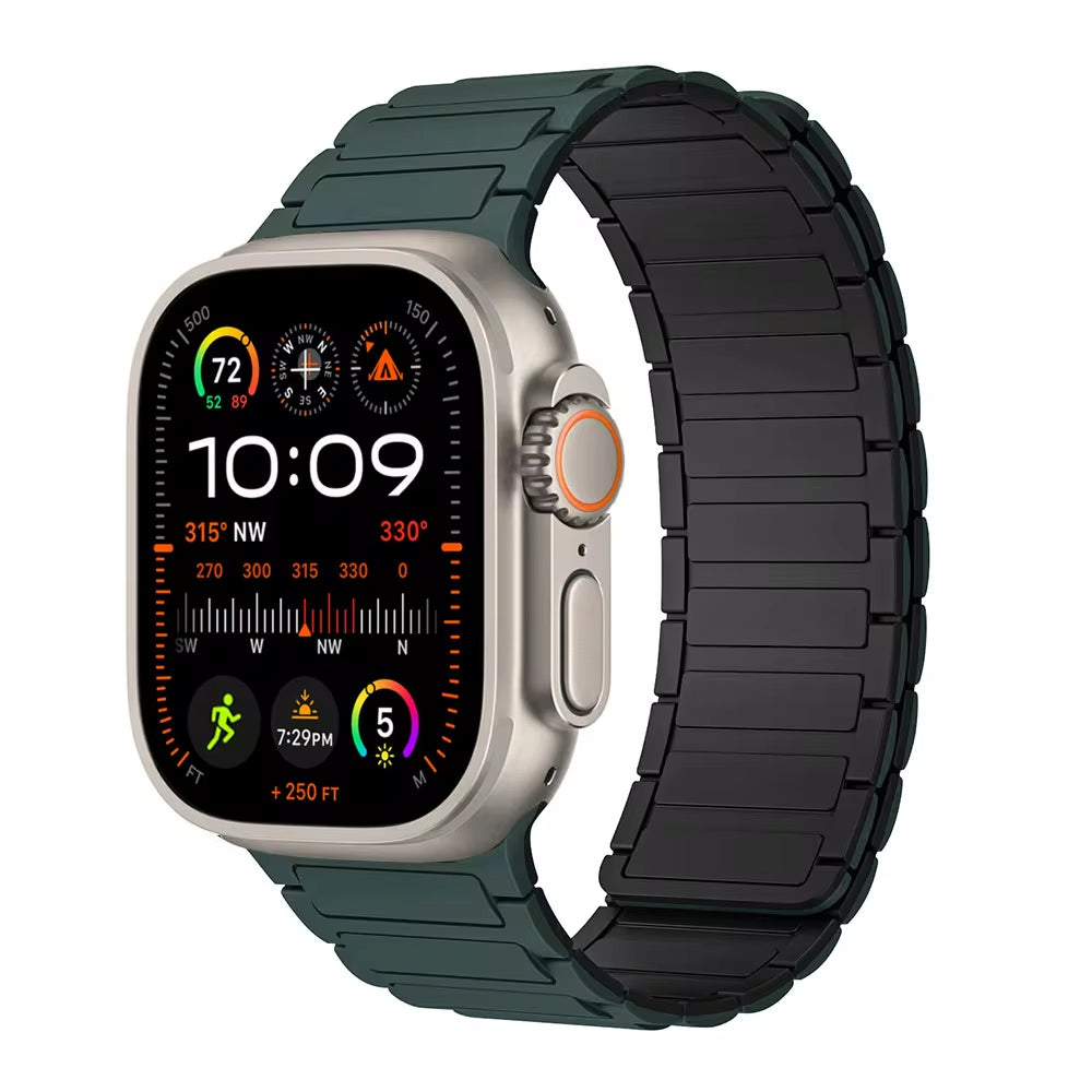 Magnetic Silicone Band For Apple Watch