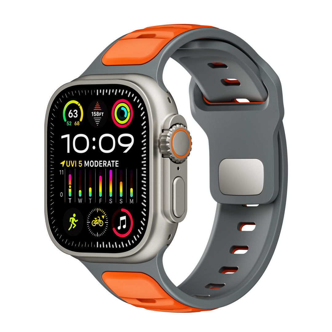 Surf-Silikonarmband für Apple Watch