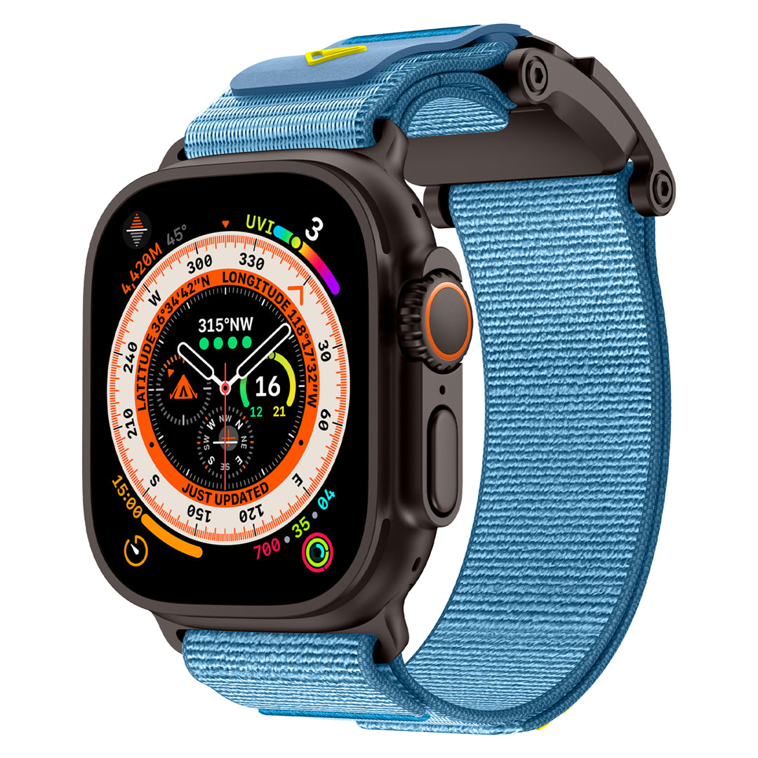 #Color_Blue Band-Black Buckle