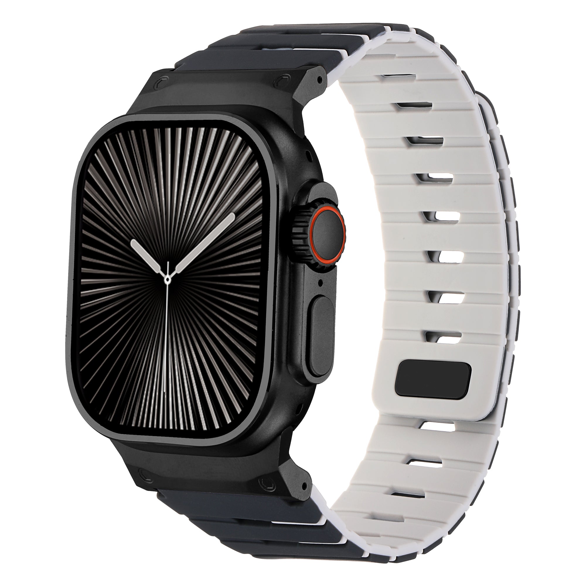 Piano Design Magnetic Silicone Band For Apple Watch