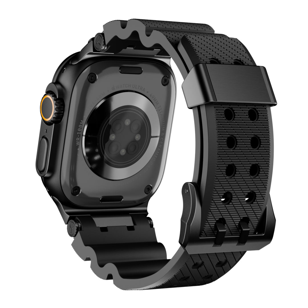 Mechanical Design Silicone Band for Apple Watch