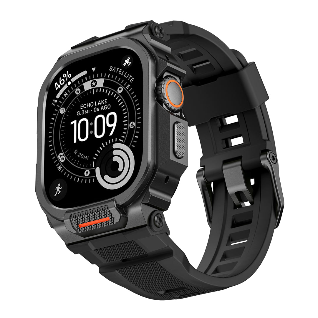 #Color_Black Case+Black Band