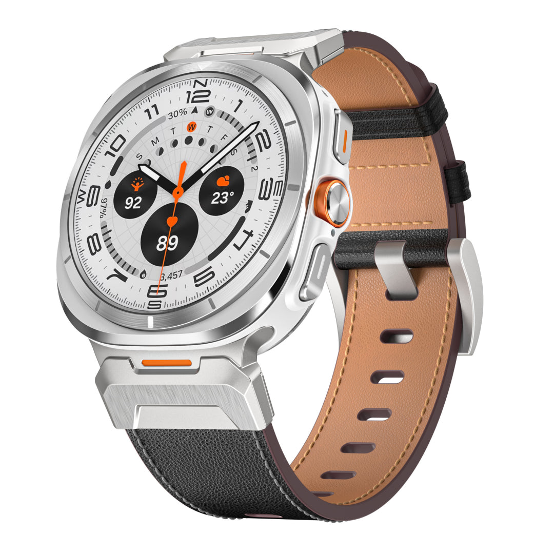 Taktisches Lederarmband für Samsung Galaxy Watch Ultra