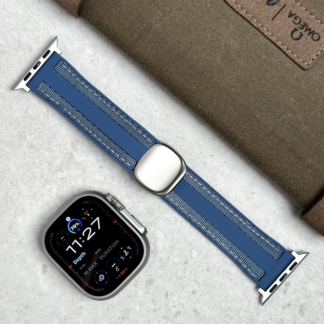 Correa magnética de silicona para Apple Watch