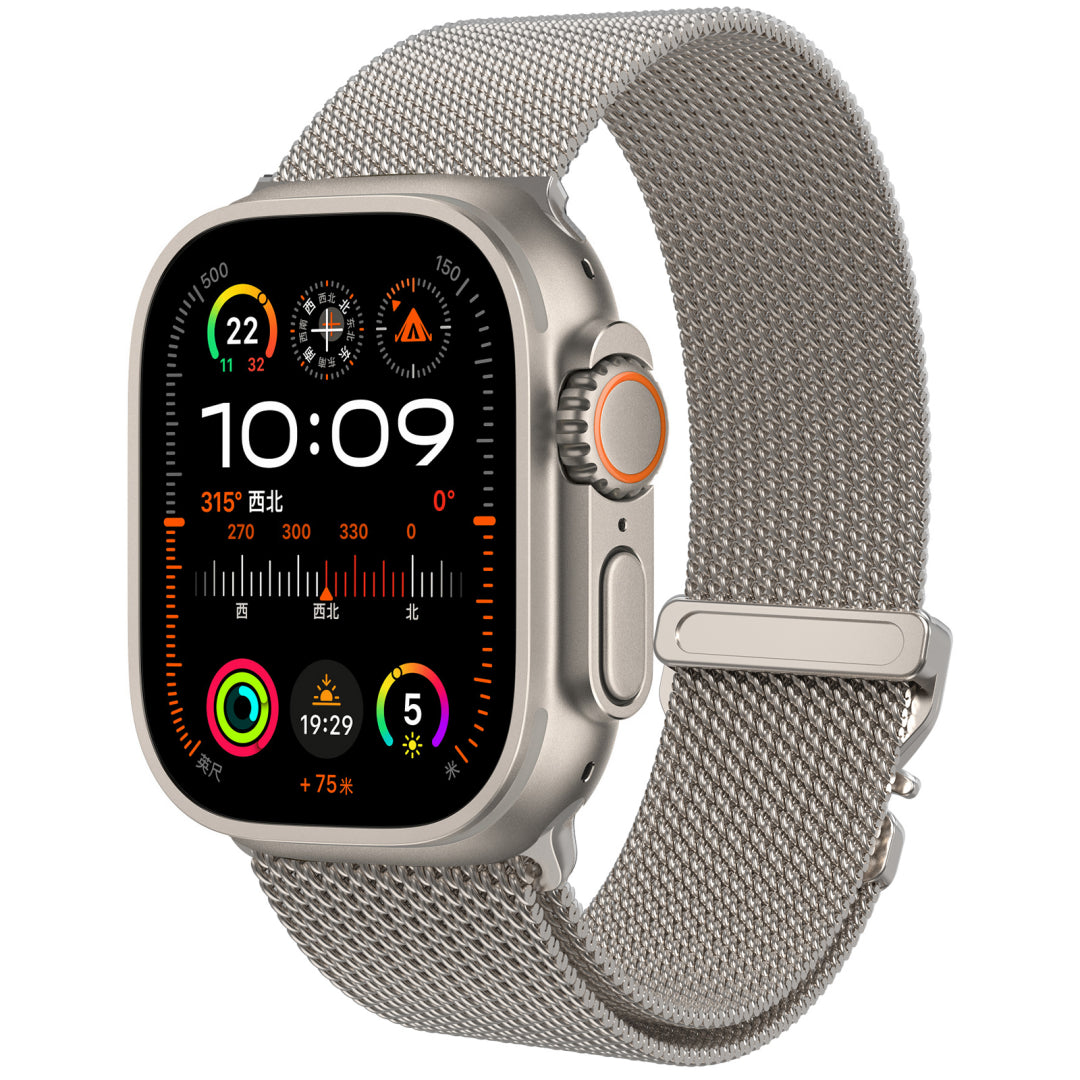 Correa trenzada de acero inoxidable para Apple Watch