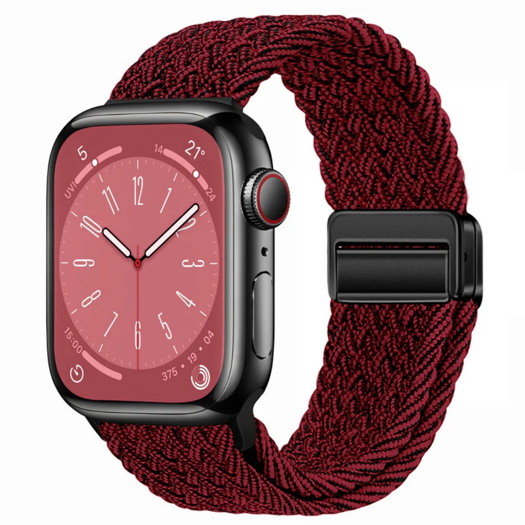 Nylon Magnetic Buckle Band For Apple Watch