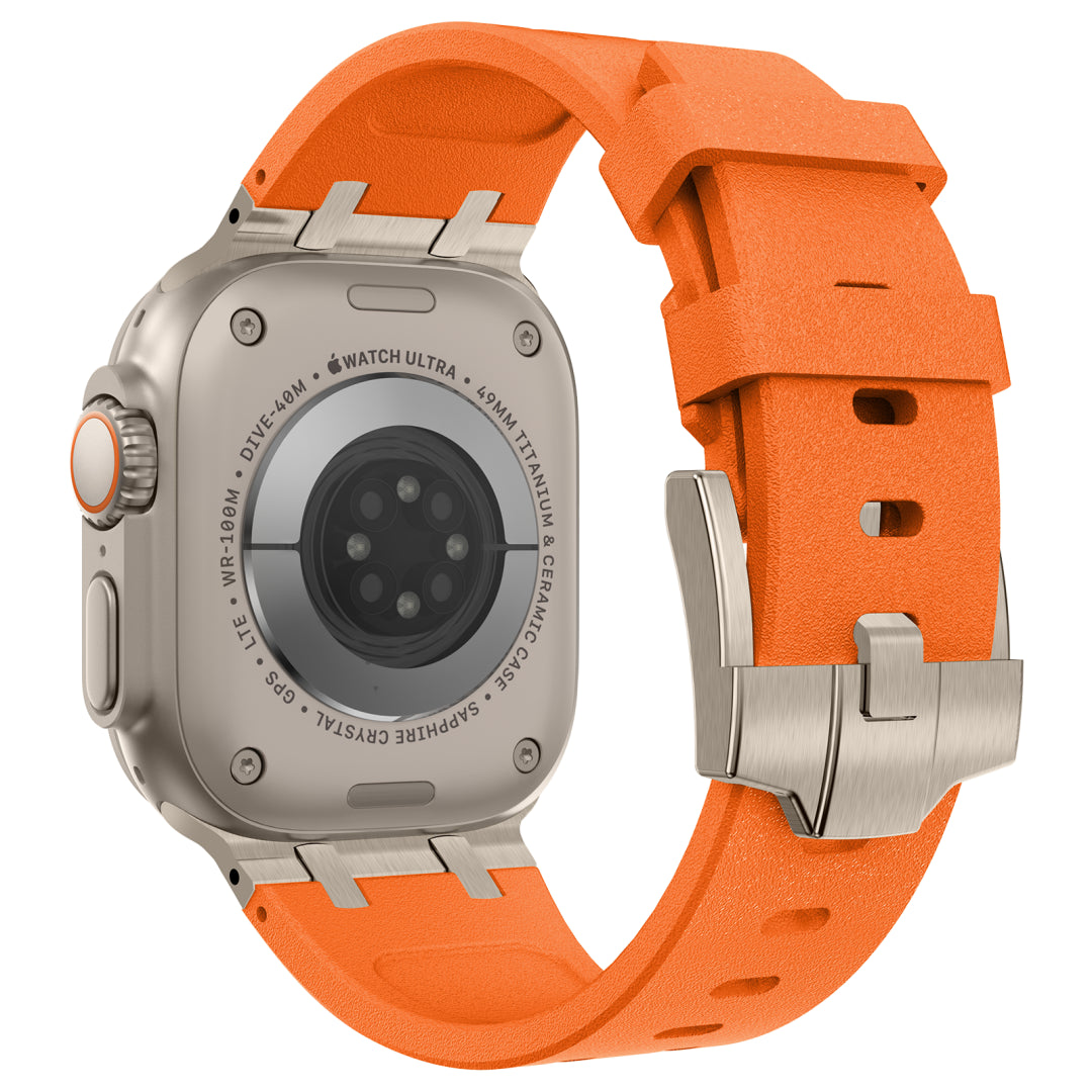 #Color_Titanium Adapter-Orange Band