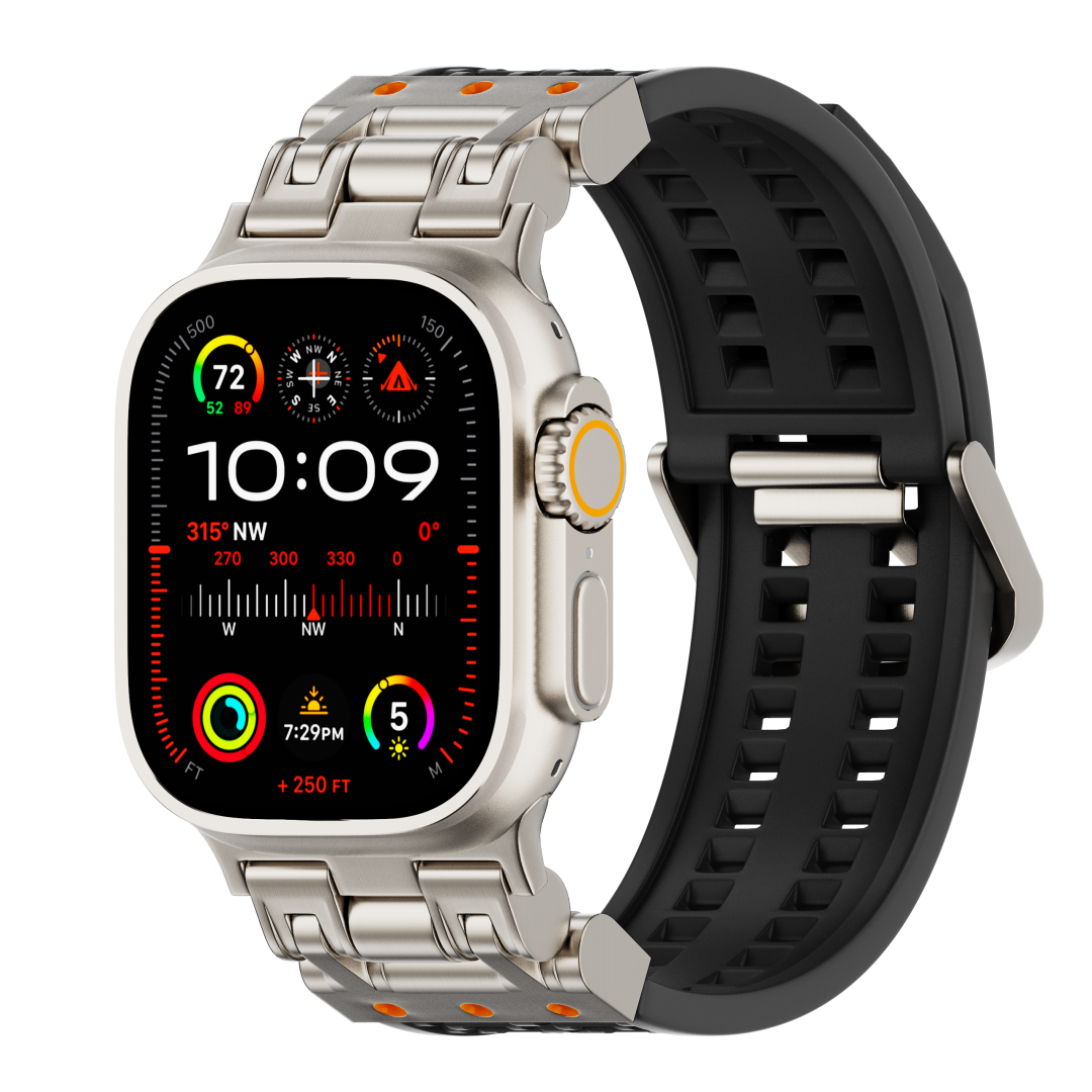 Tactical Silicone Band For Apple Watch