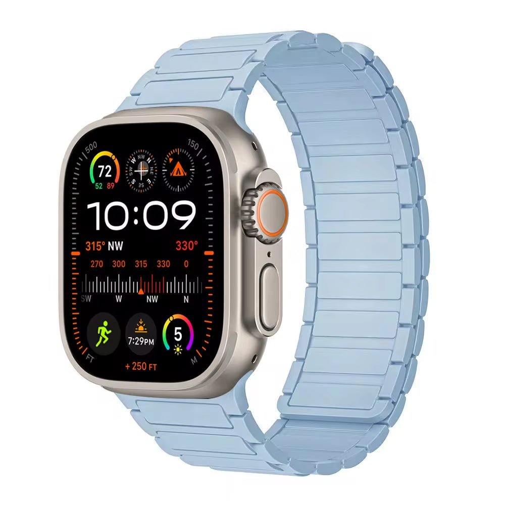 Magnetisches Silikonarmband für Apple Watch