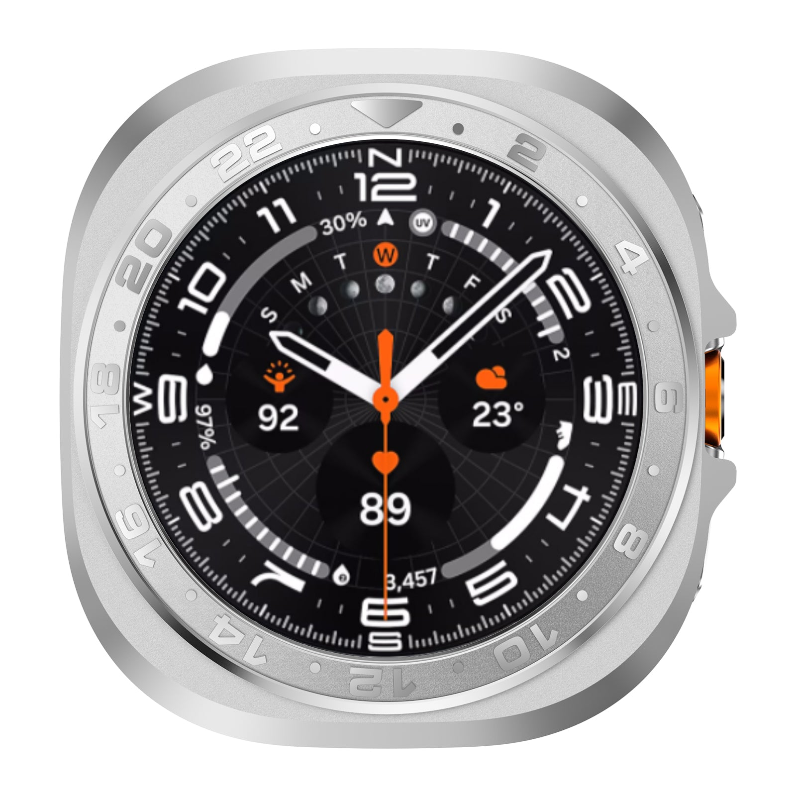 Estuche metálico para Samsung Galaxy Watch Ultra