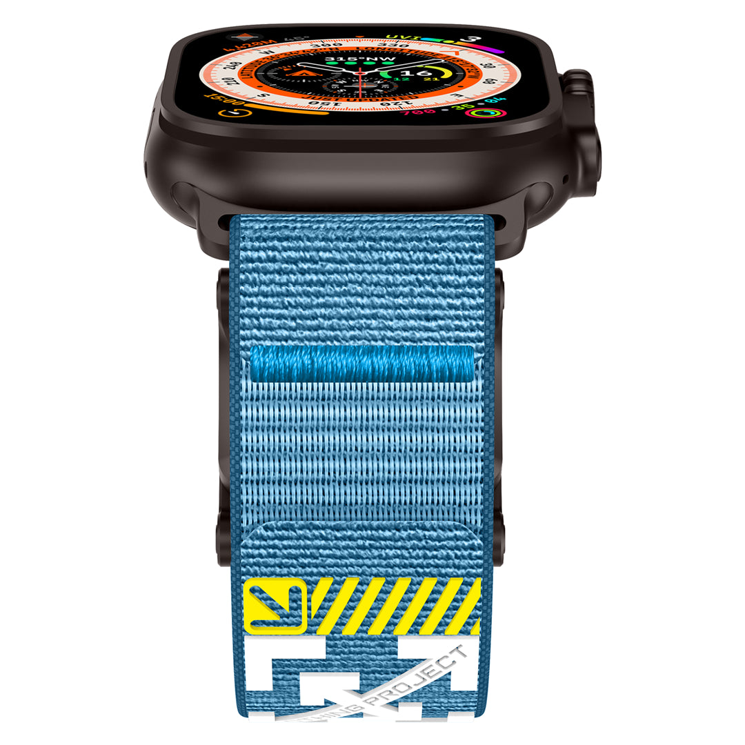 #Color_Blue Band-Black Buckle