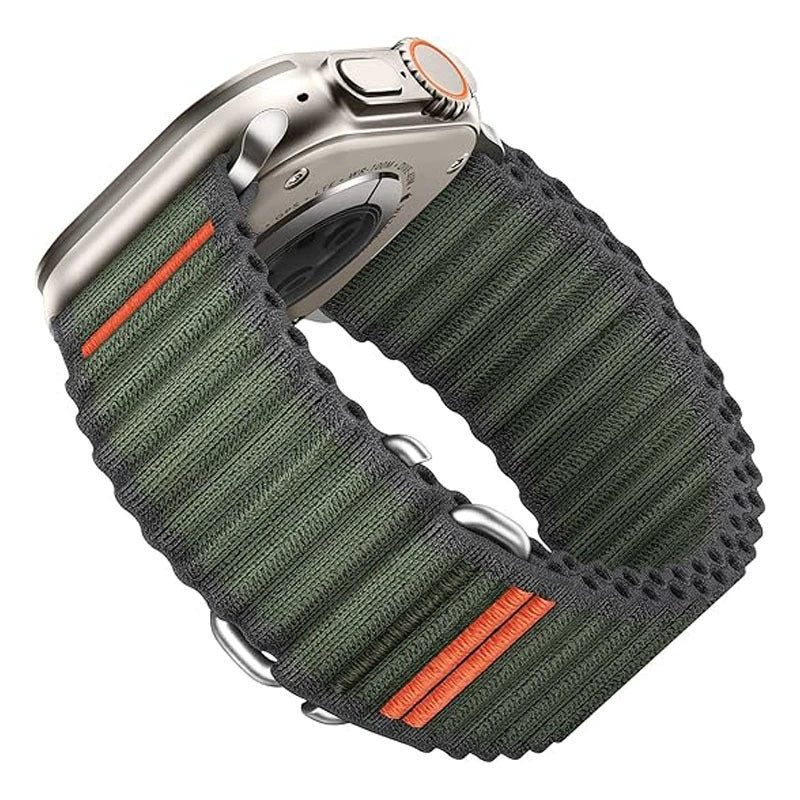 Correa tejida todoterreno ondulada para Apple Watch