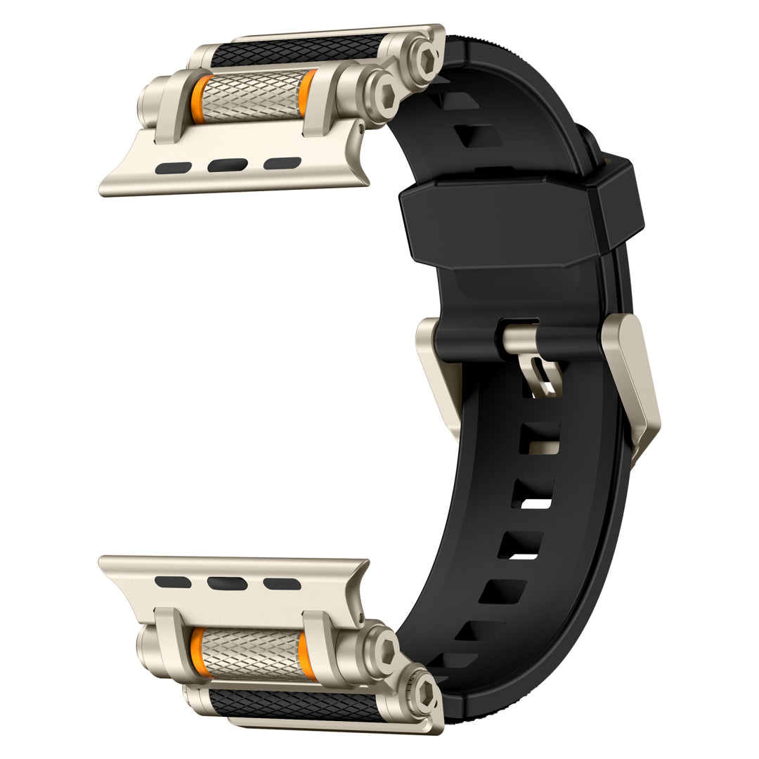 Tactical Rotating Silicone Band For Apple Watch