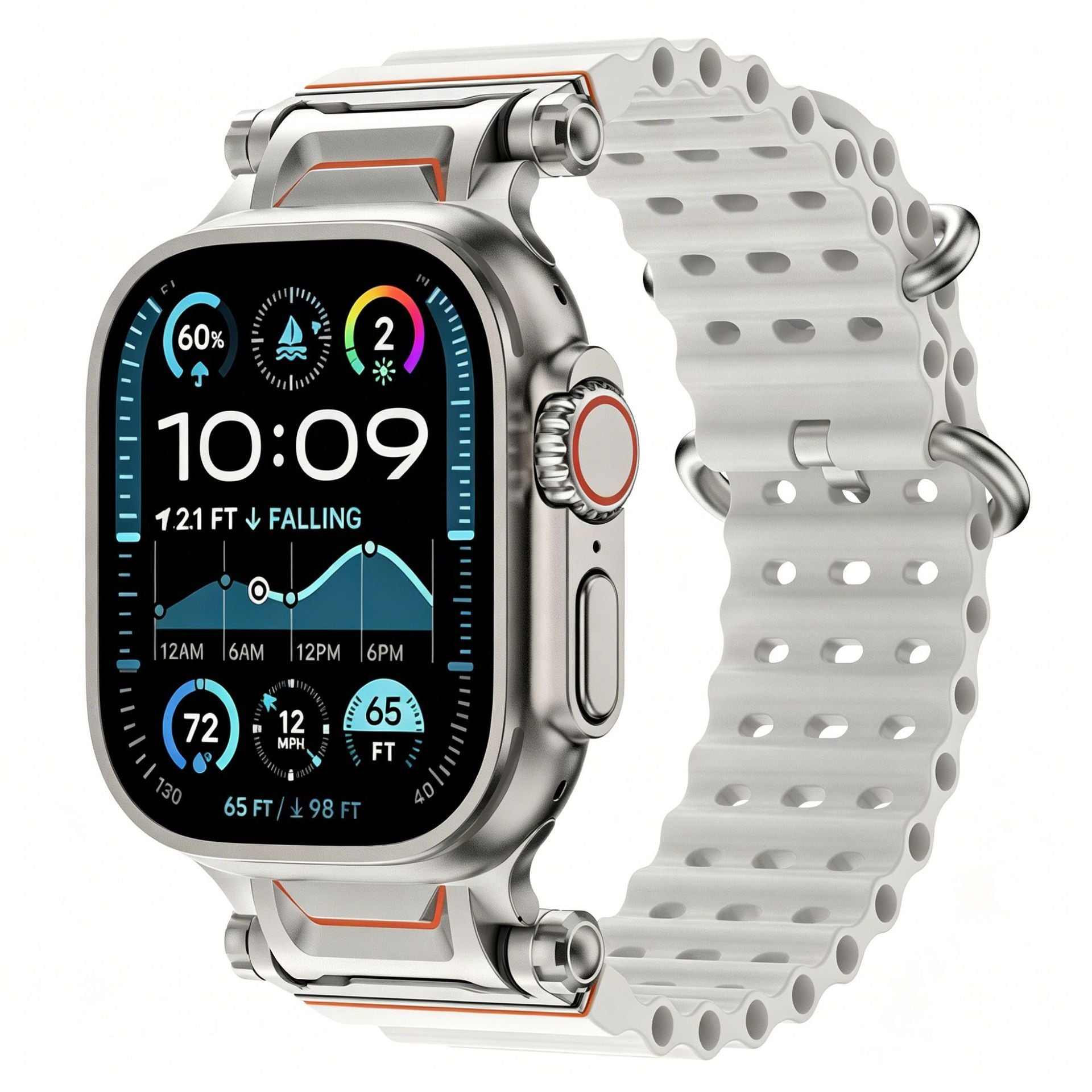 Ocean Silicone Band For Apple Watch