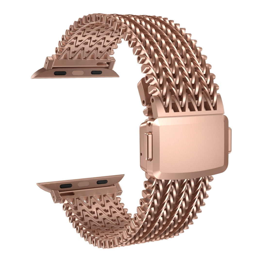 Stainless Steel Magnetic Buckle Band For Apple Watch