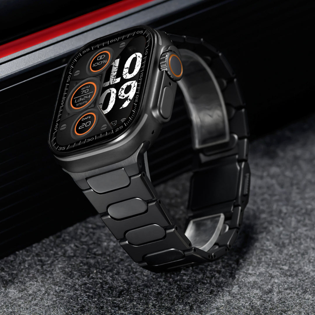 Titanium Magnetic Buckle Band For Apple Watch