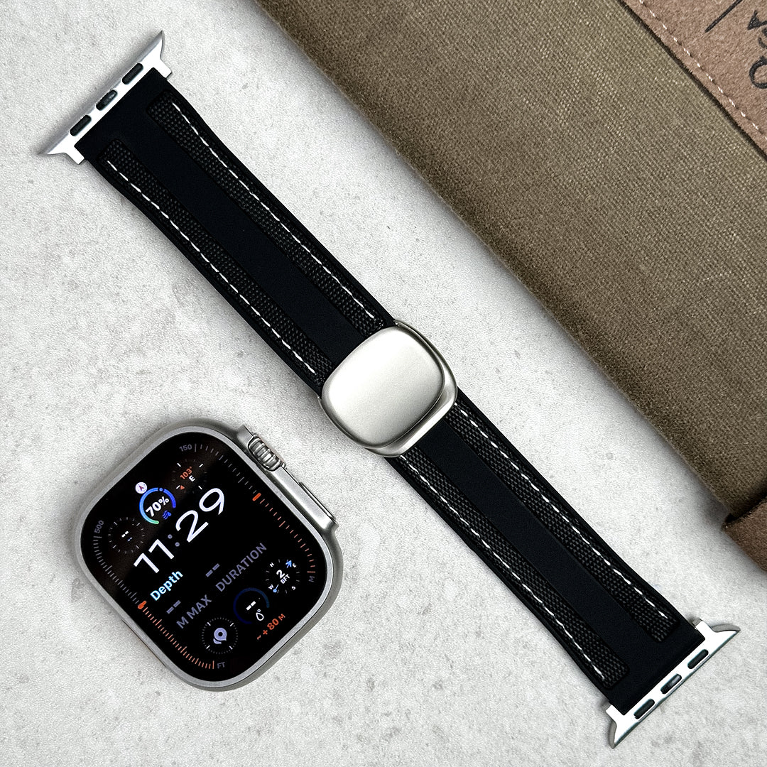 Correa magnética de silicona para Apple Watch