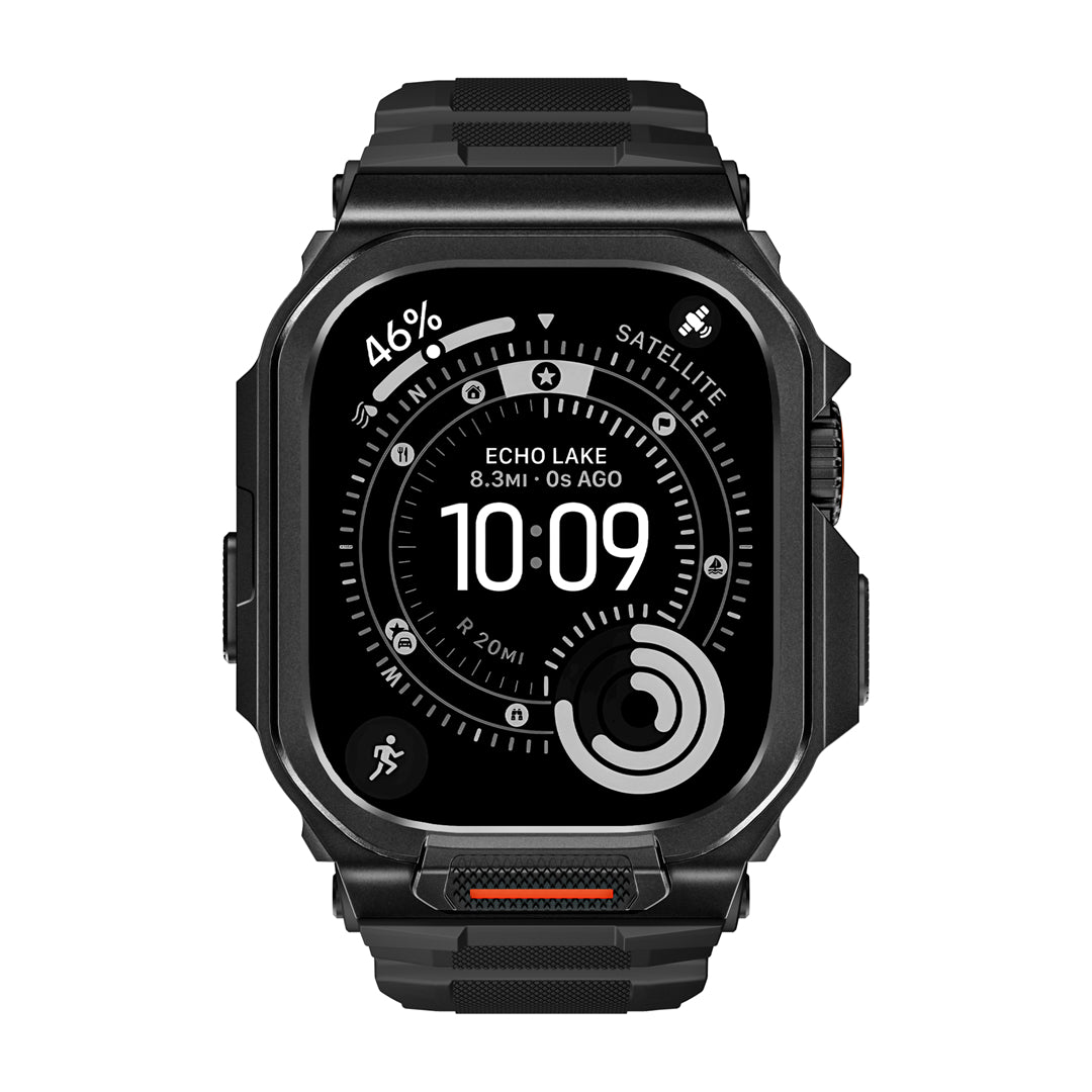 #Color_Black Case+Black Band