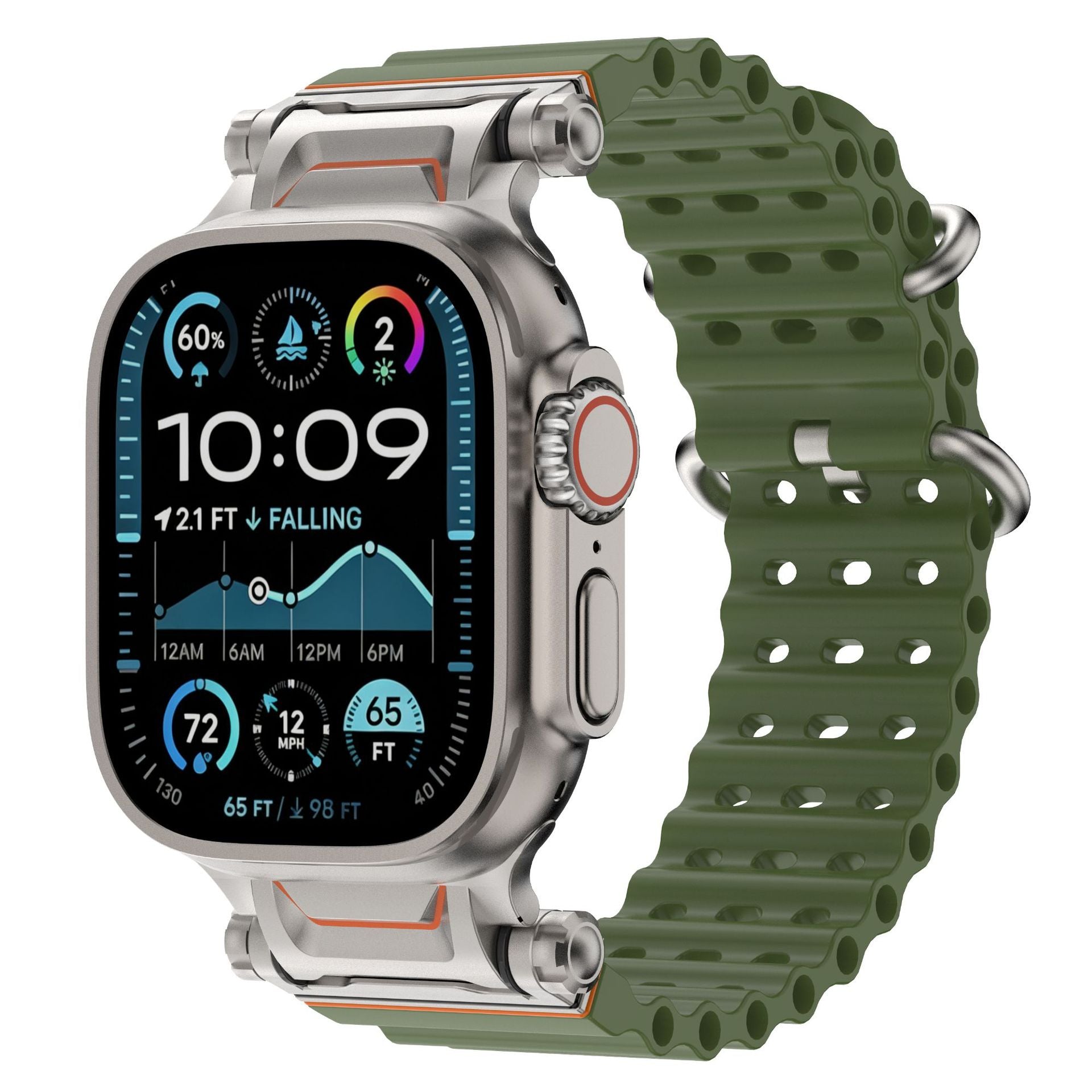 Ocean Silicone Band For Apple Watch