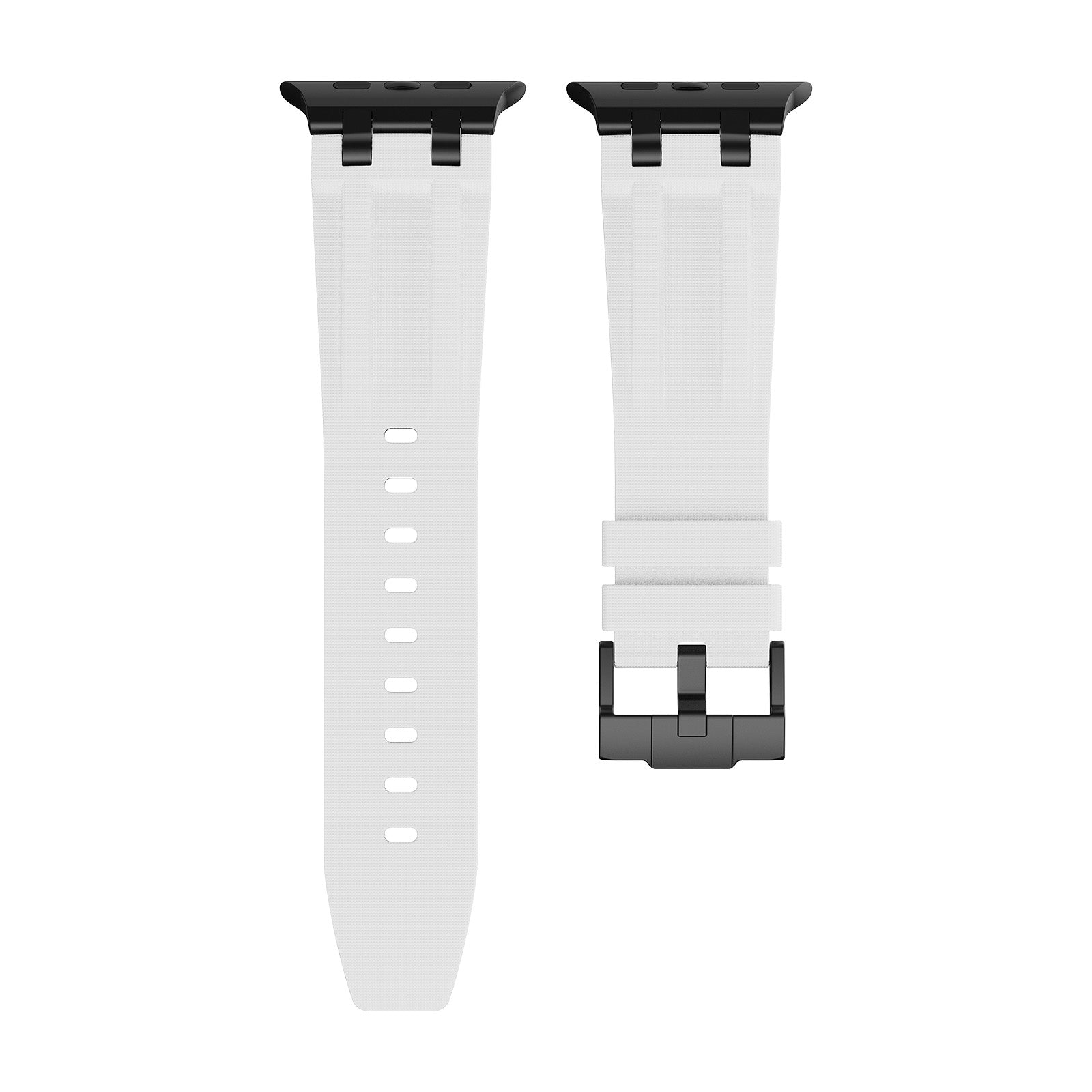 #Color_Black Adapter-White Band