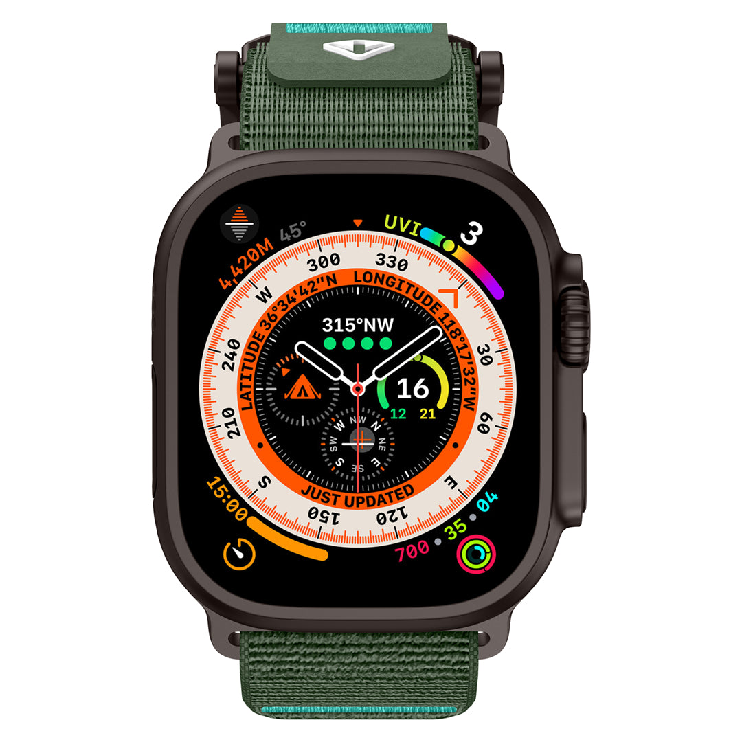 #Color_Green Band-Black Buckle