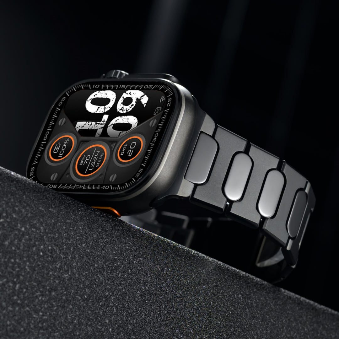 Titanium Magnetic Buckle Band For Apple Watch