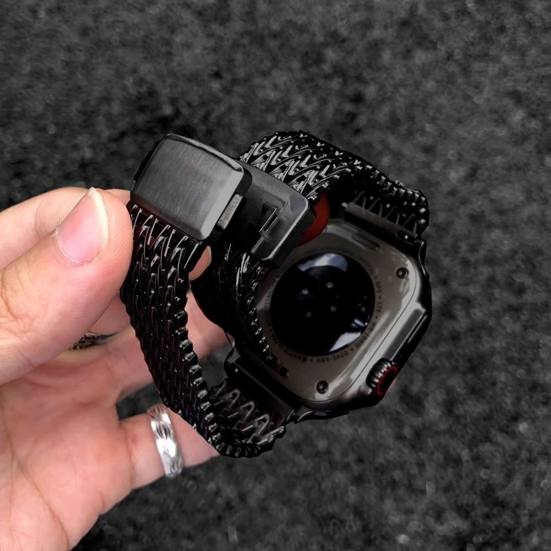Stainless Steel Magnetic Buckle Band For Apple Watch