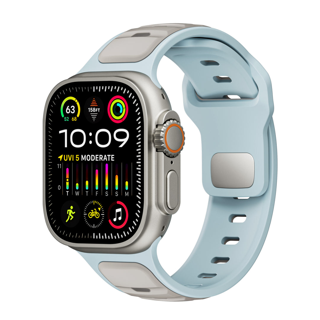 Surf-Silikonarmband für Apple Watch