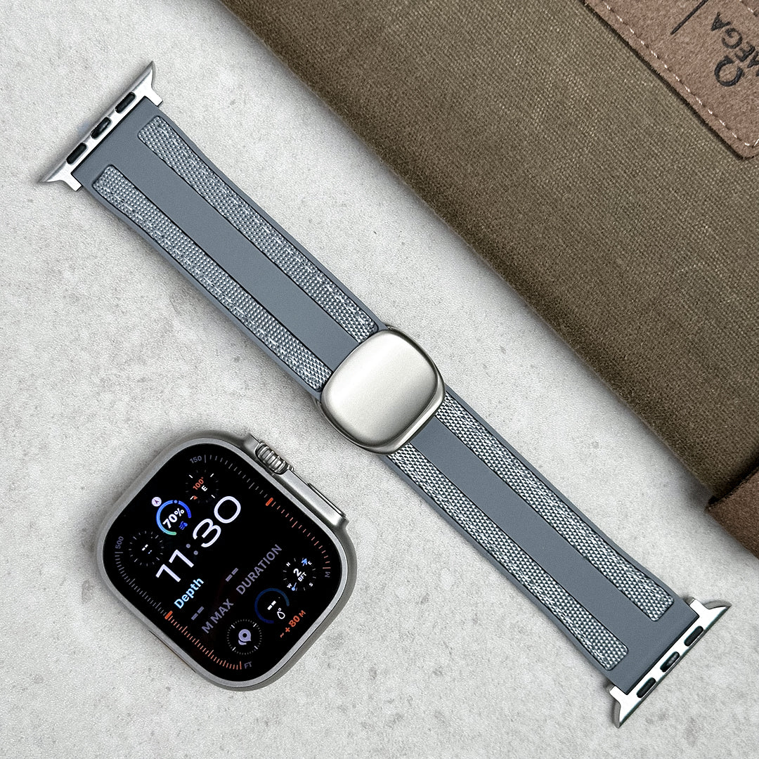 Correa magnética de silicona para Apple Watch