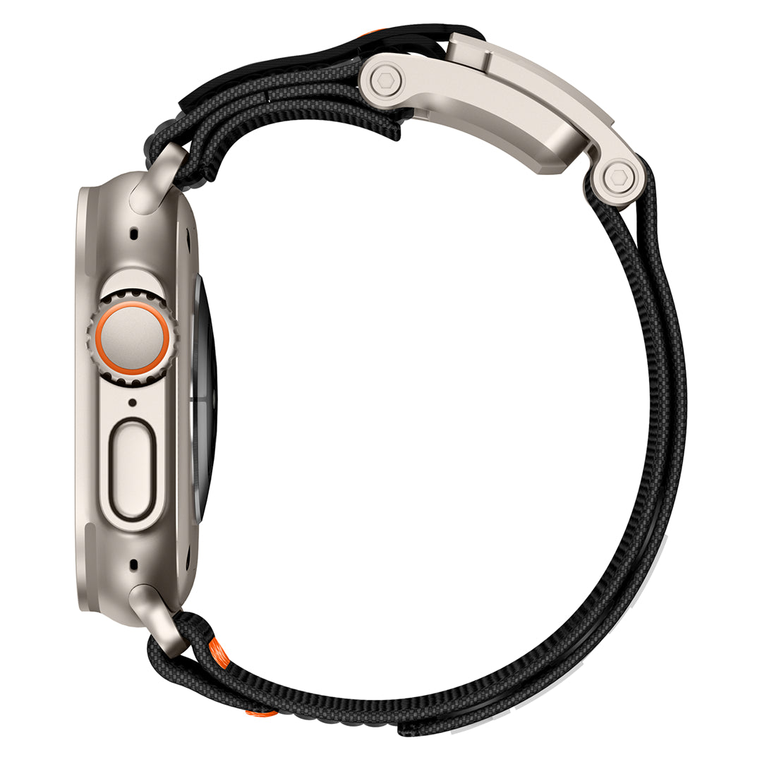 #Color_Black Band-Silver Buckle