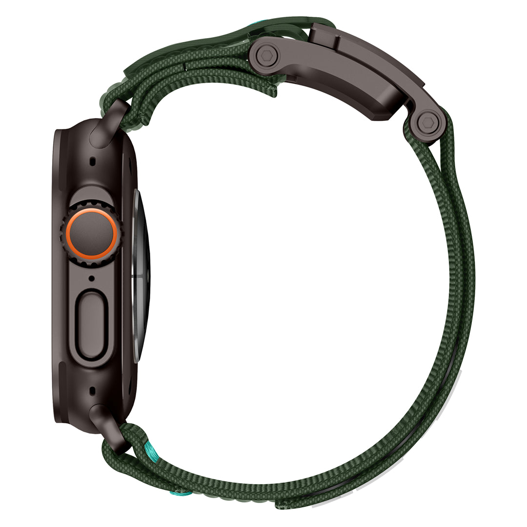 #Color_Green Band-Black Buckle