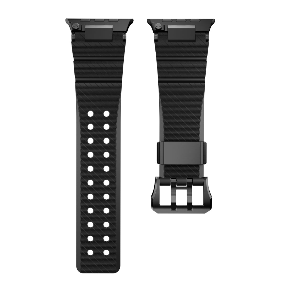 Mechanical Design Silicone Band for Apple Watch