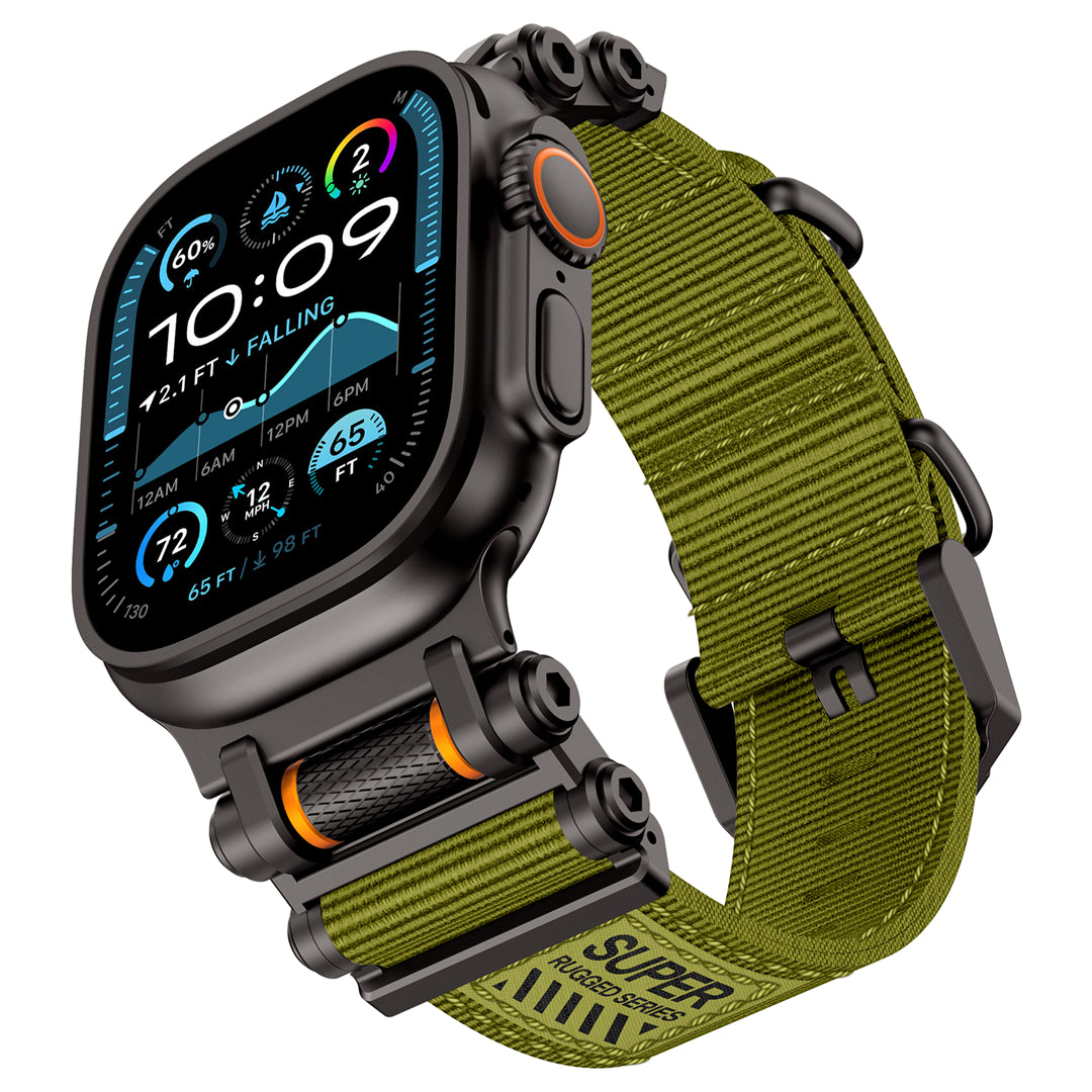 #Color_Black Adapter-Green Band