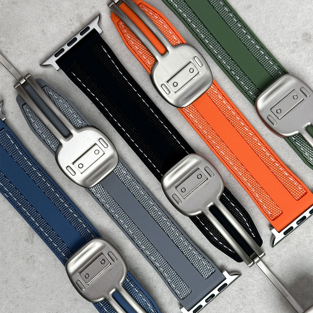 Correa magnética de silicona para Apple Watch