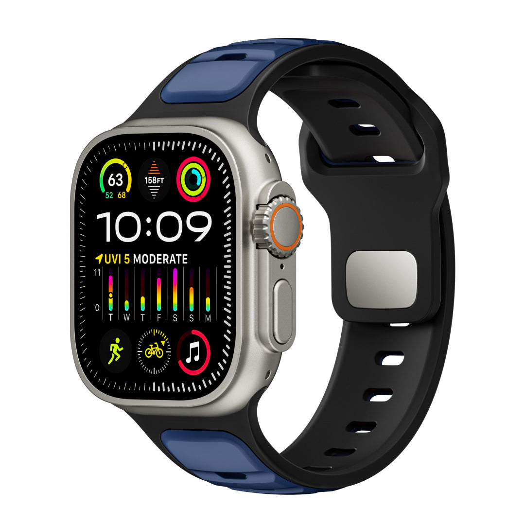 Surf-Silikonarmband für Apple Watch