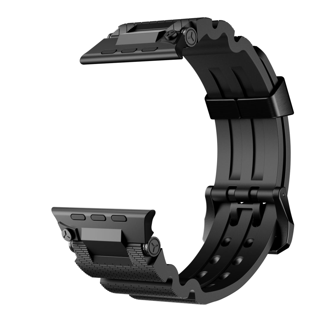 Mechanical Design Silicone Band for Apple Watch