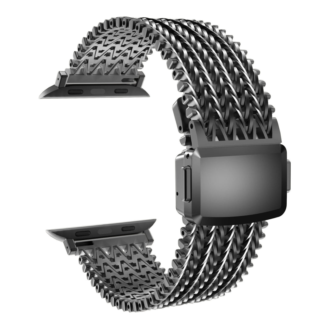 Stainless Steel Magnetic Buckle Band For Apple Watch