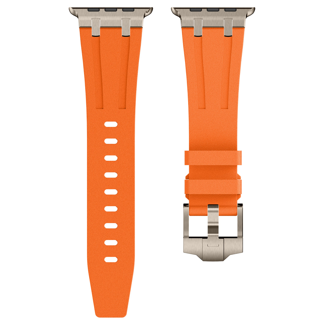 #Color_Titanium Adapter-Orange Band