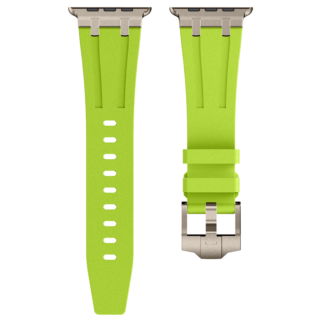 #Color_Titanium Adapter-Green Band