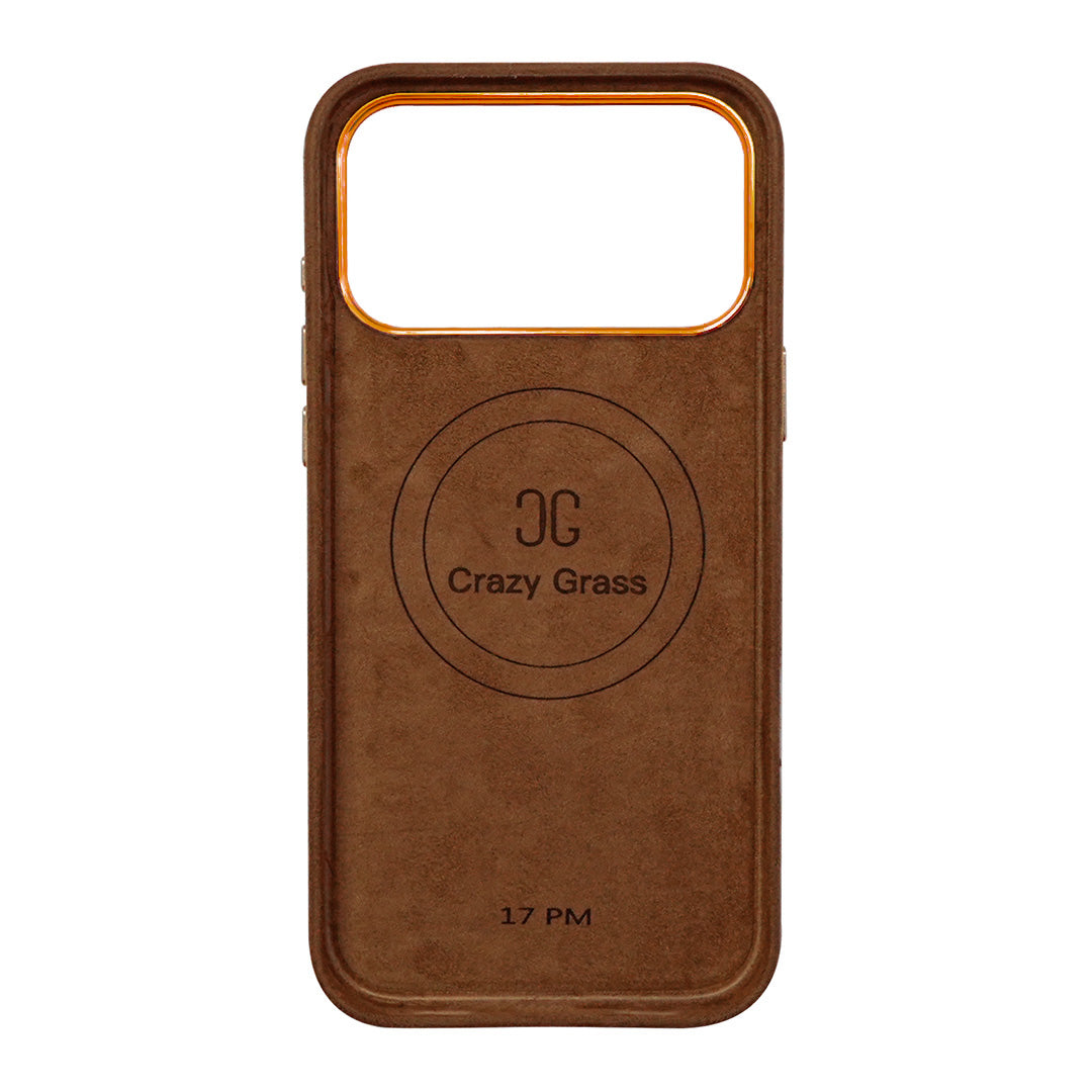 Fireside Glow Suede Magsafe iPhone Case