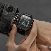 Rugged Case with Screen Protector For Apple Watch