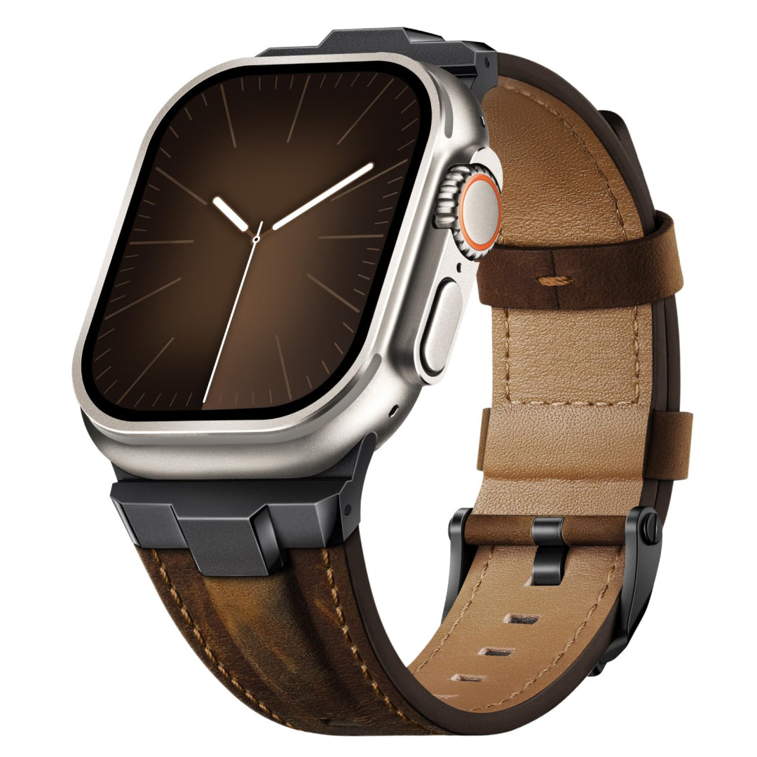 Correa de cuero Adventure para Apple Watch