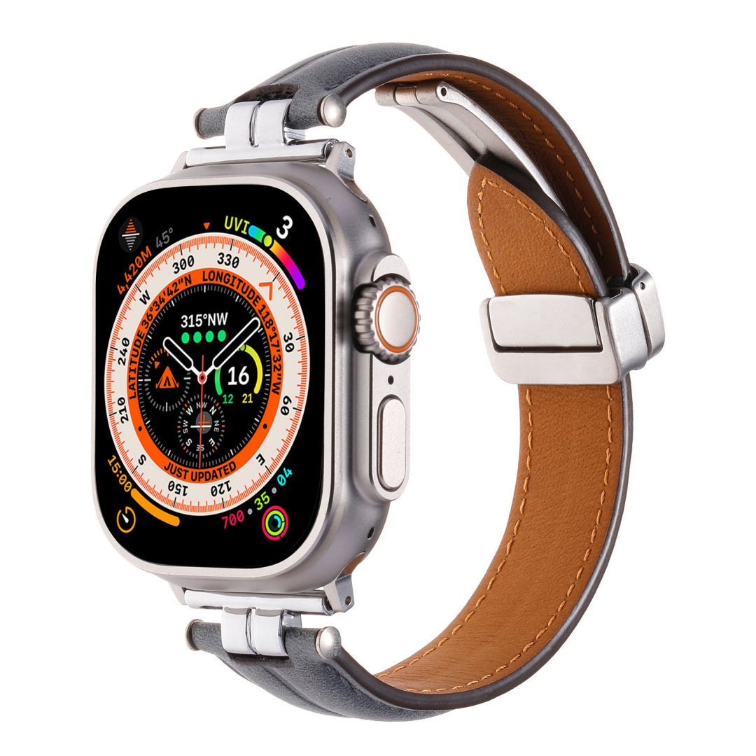 Magnetisches Lederarmband für Apple Watch