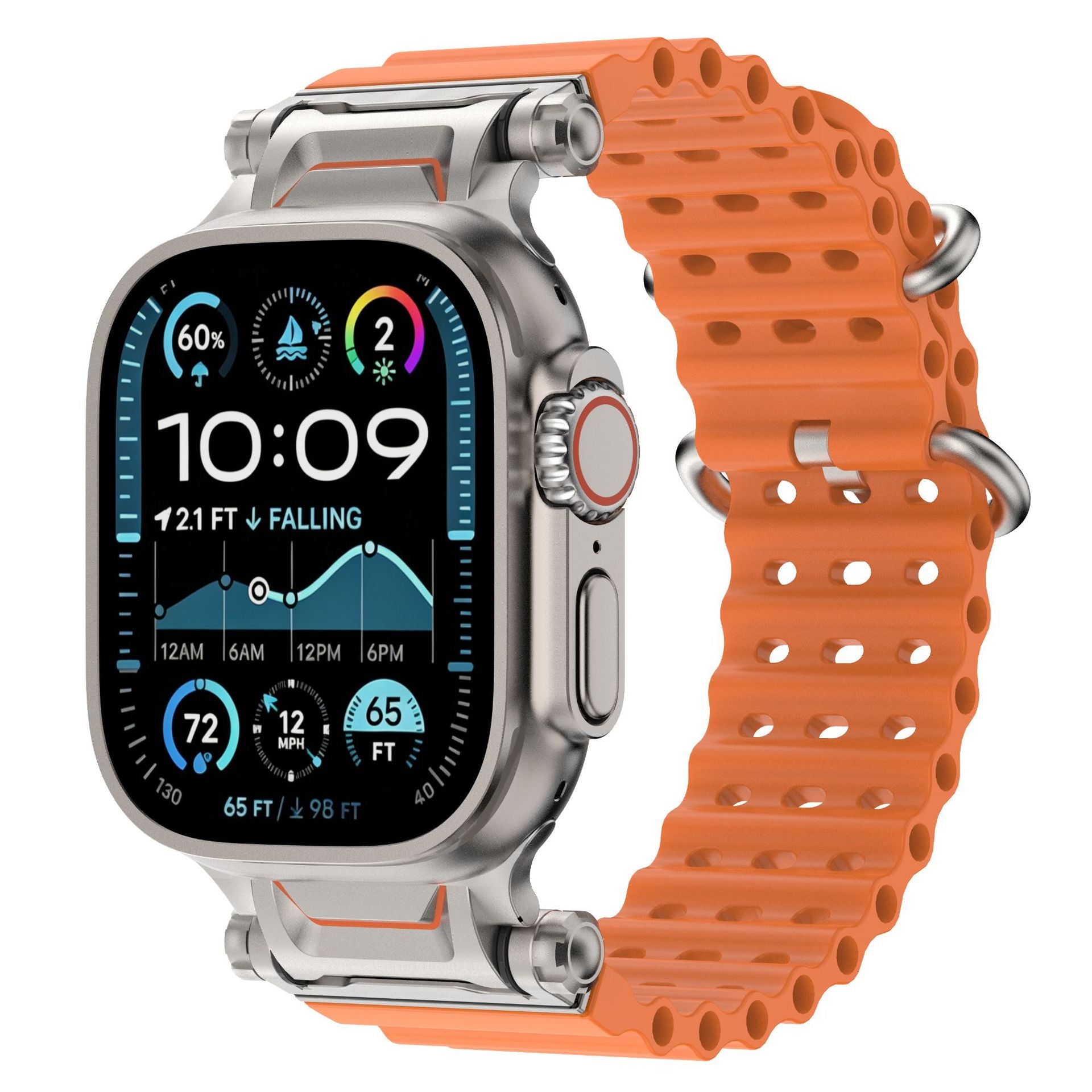 Ocean Silicone Band For Apple Watch