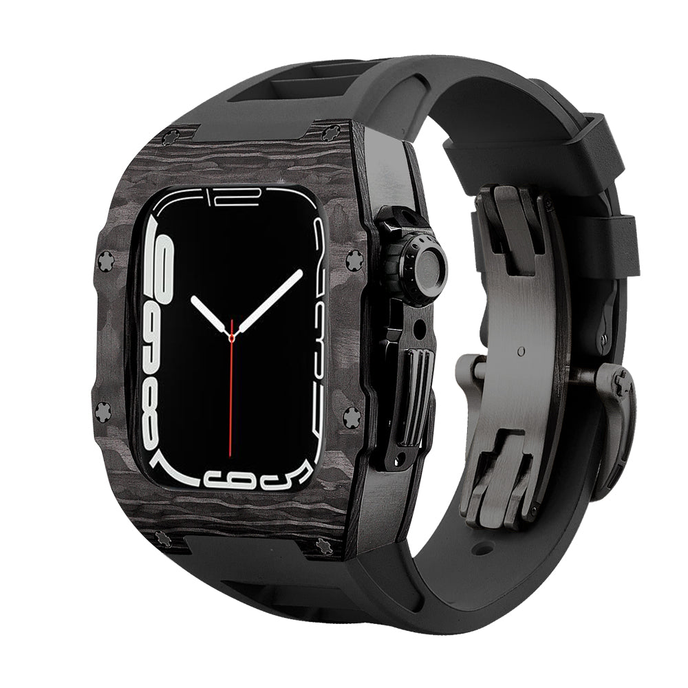 Apple Watch Case-Titanium Carbon Black - 腕時計(デジタル)