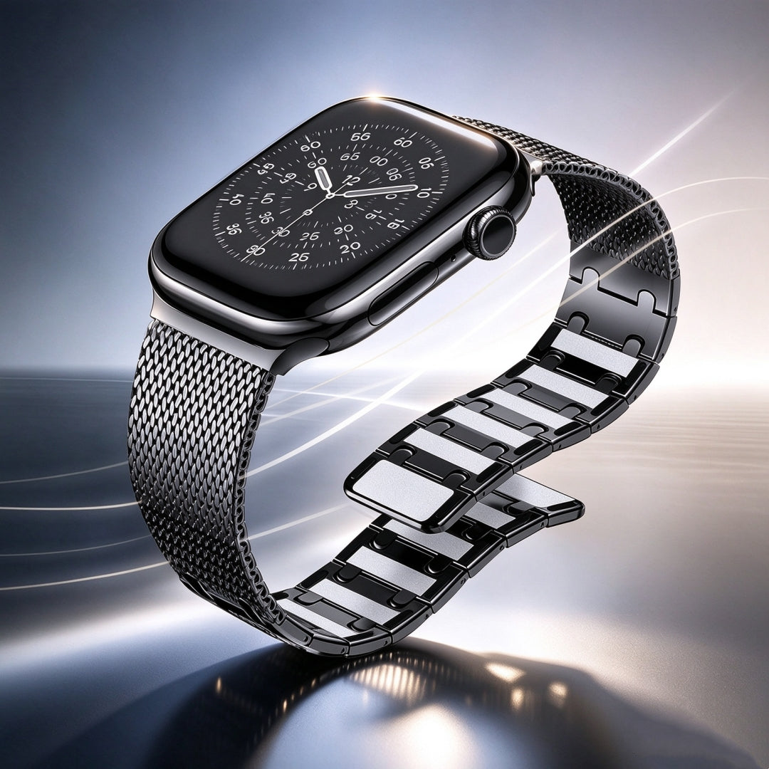 Geflochtenes Magnetarmband für die Apple Watch