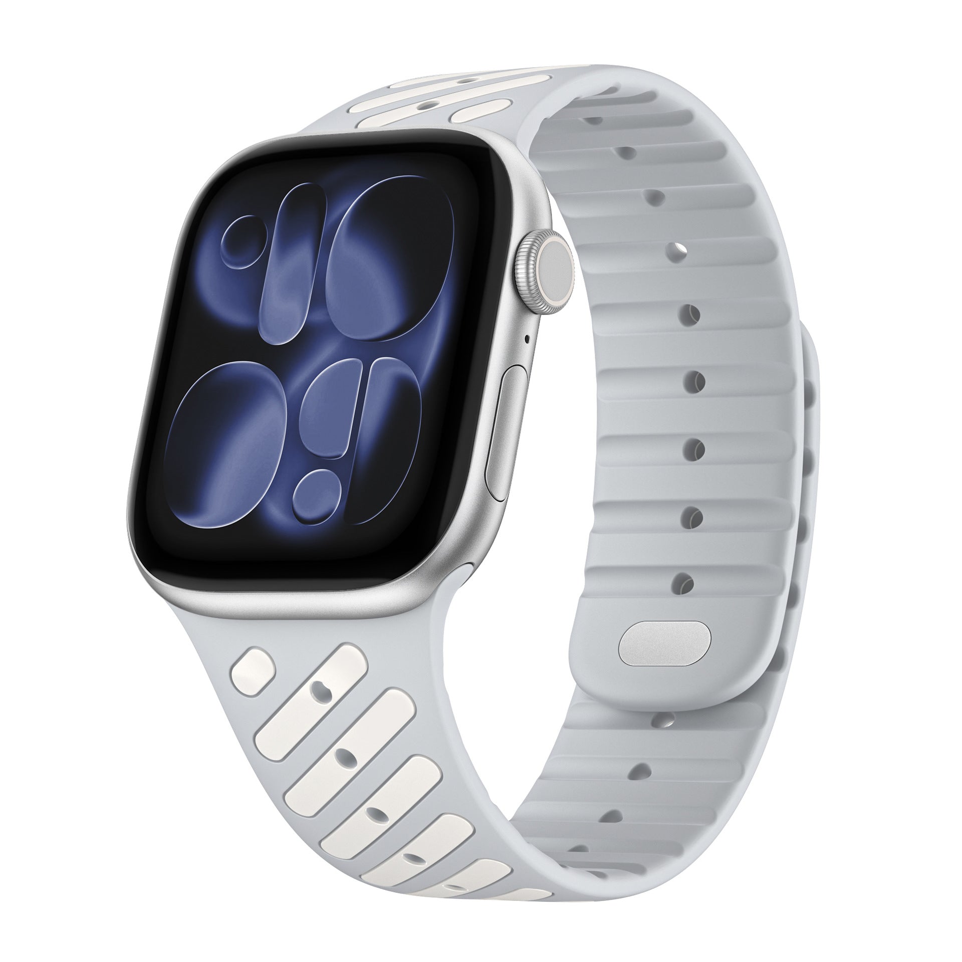 Twill Silicone Magnetic Band For Apple Watch