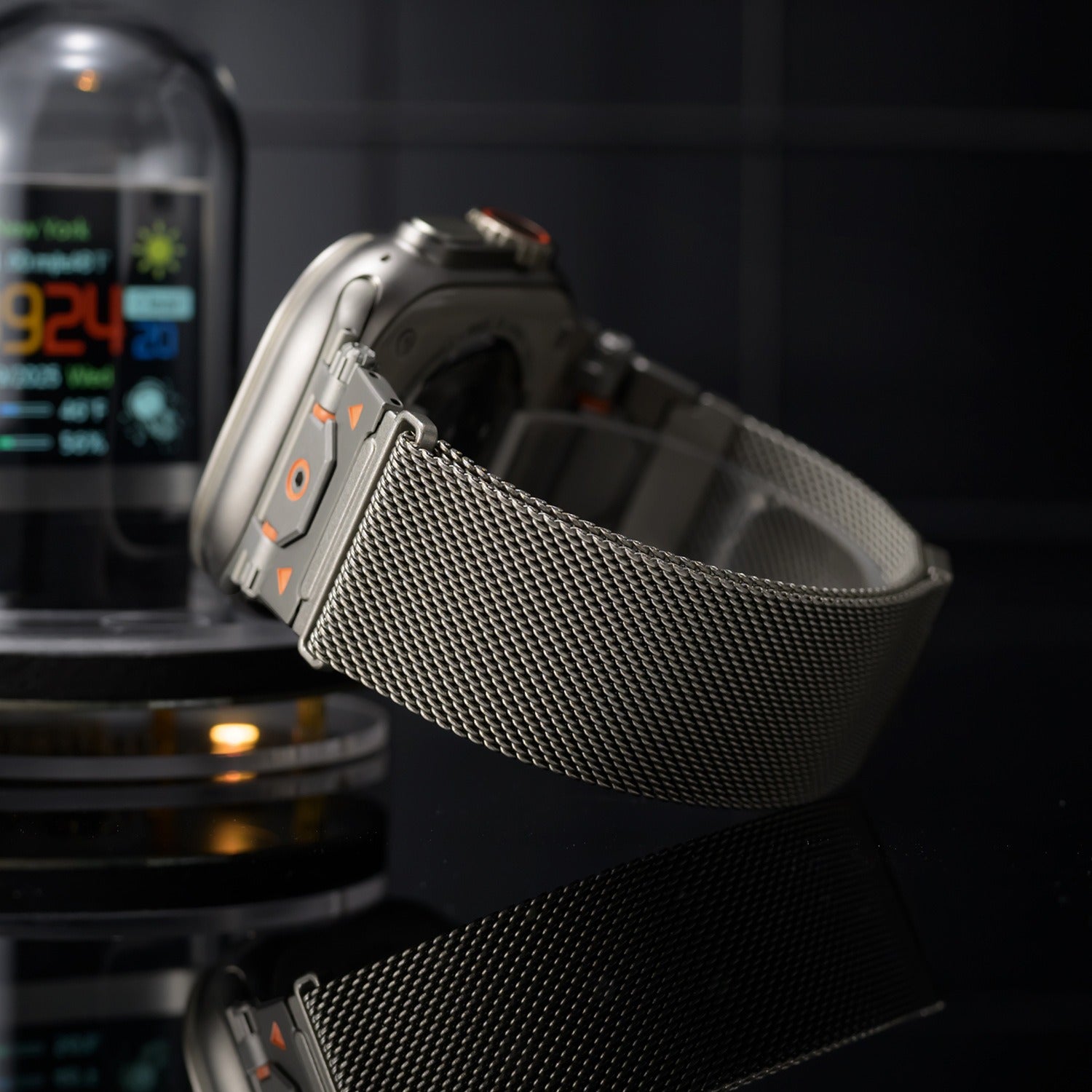 Mecha Design Metal Band for Apple Watch