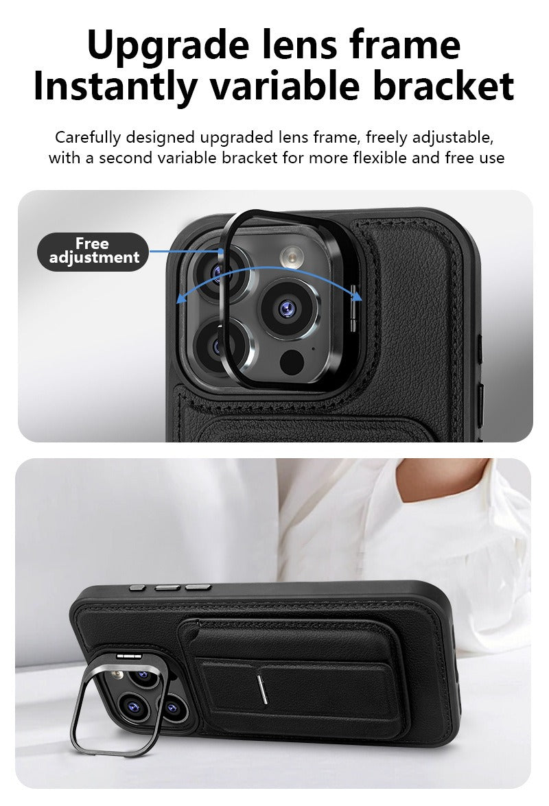 Magsafe Stand Card Holder Case For iPhone