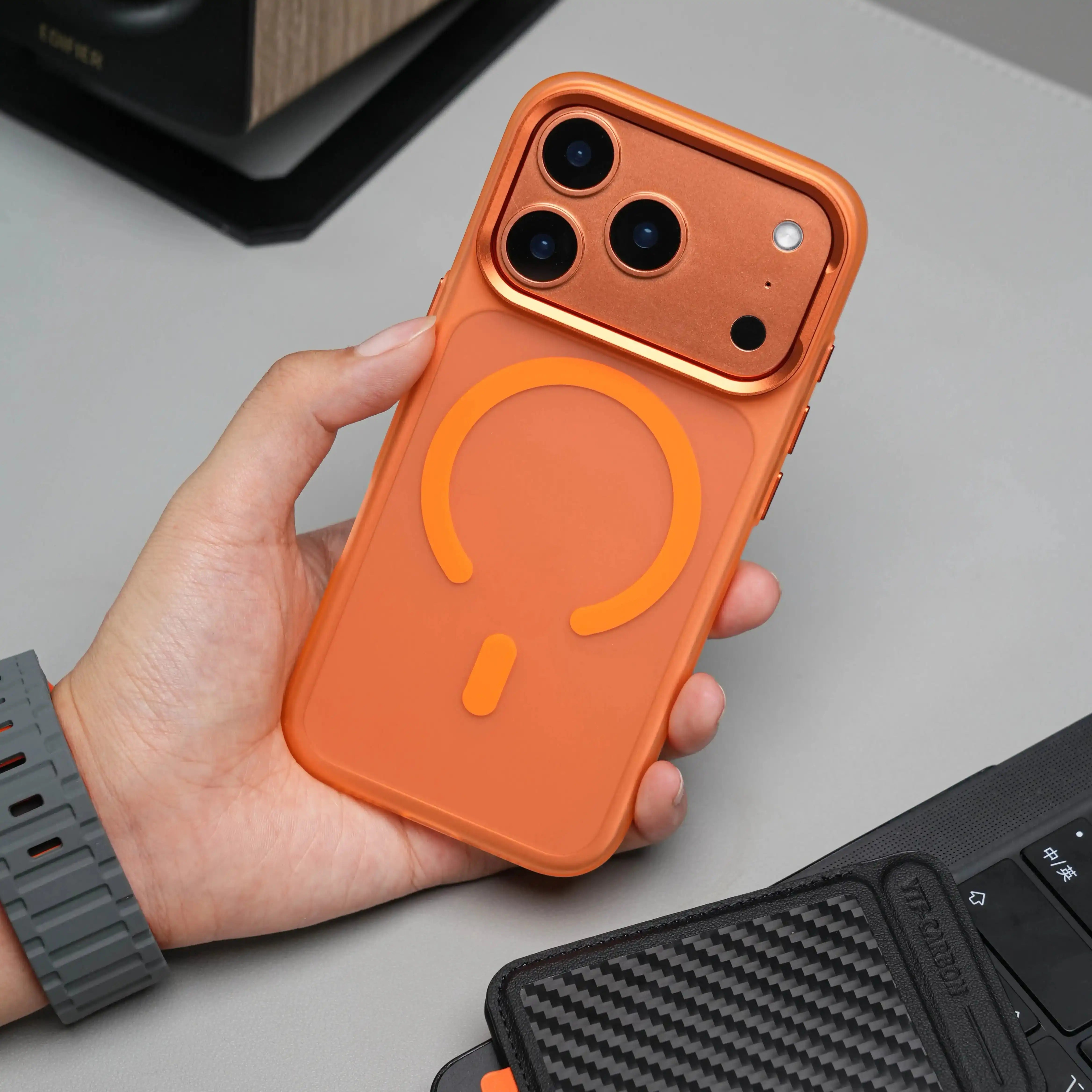 Magnetic Frosted Case For iPhone